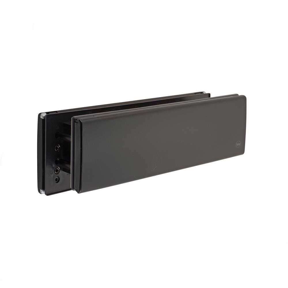 Yale Postmaster Professional TS008 Slim Letter Plate - Satin Black